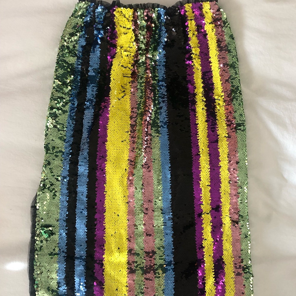 Sequin skirt